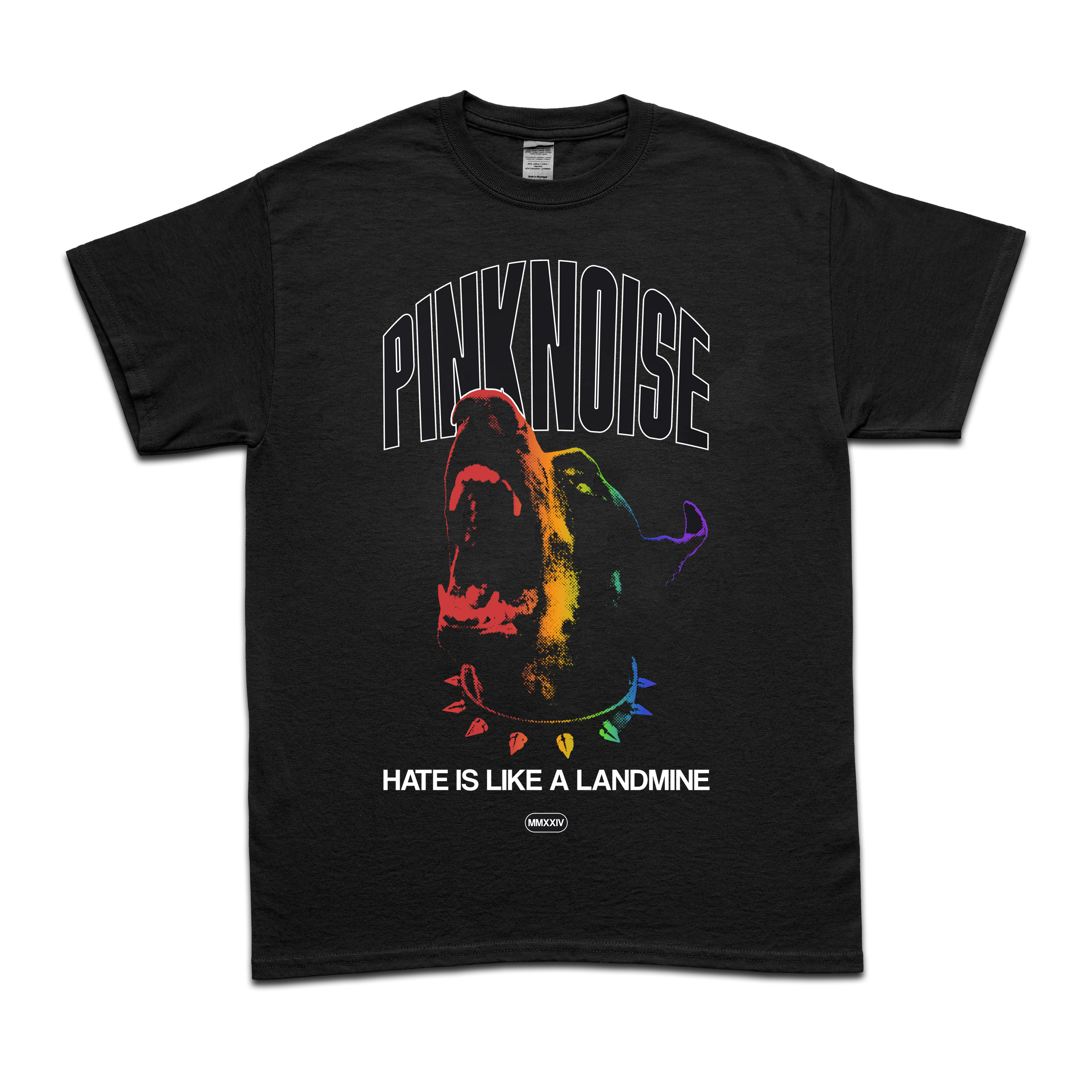 HATE IS LIKE A LANDMINE TEE